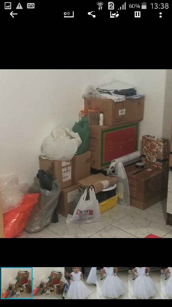 Caixas, sacolas e bagunça! - 1