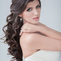 Cabelo semi preso