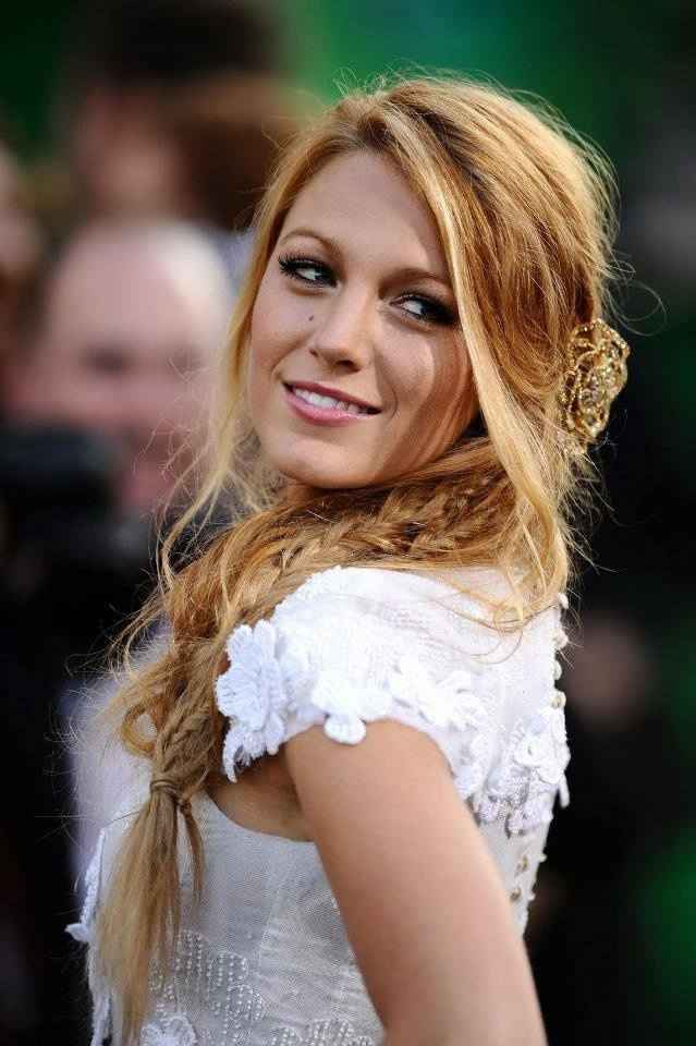 Blake Lively, que penteado! 