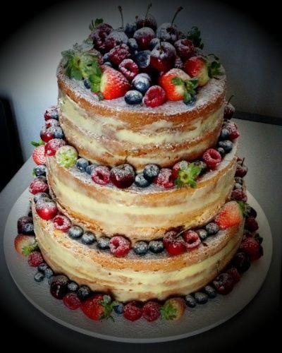 Naked Cake - queremos um bolo assim
