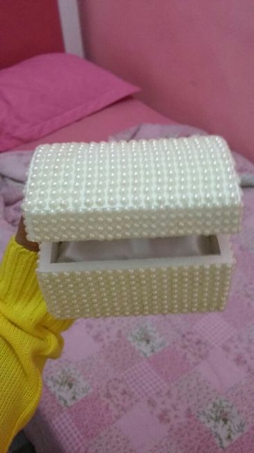 Meu porta alianças -diy - 2