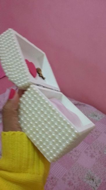 Meu porta alianças -diy - 3