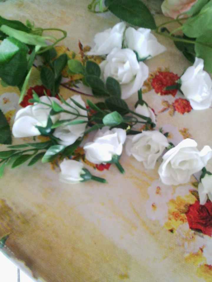 Meu porta alianças com flores - 3