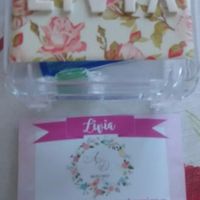 Maletinha pronta e entregue as minhas lindas... com muitos doces e mimos.