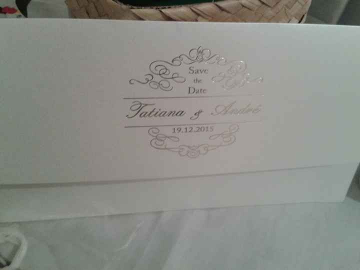 Envelope Save the date