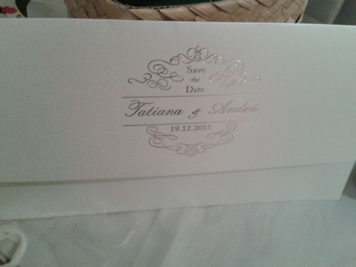 Envelope Save the date