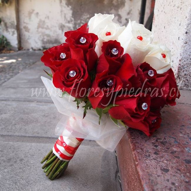 Branco e vermelho