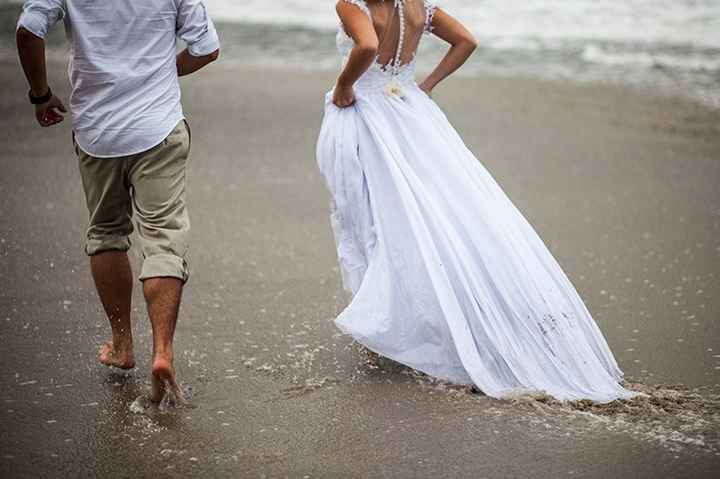 Inspirações trash the dress