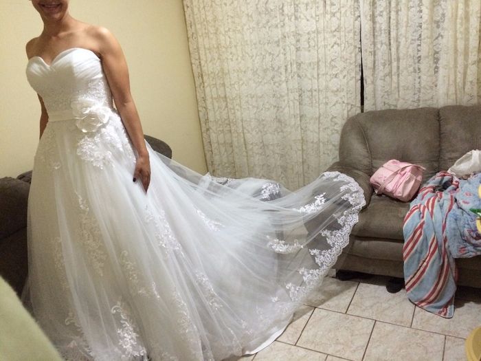 Vestido de noiva Aliexpress
