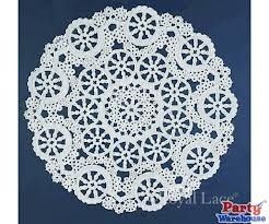Papel rendado circulo