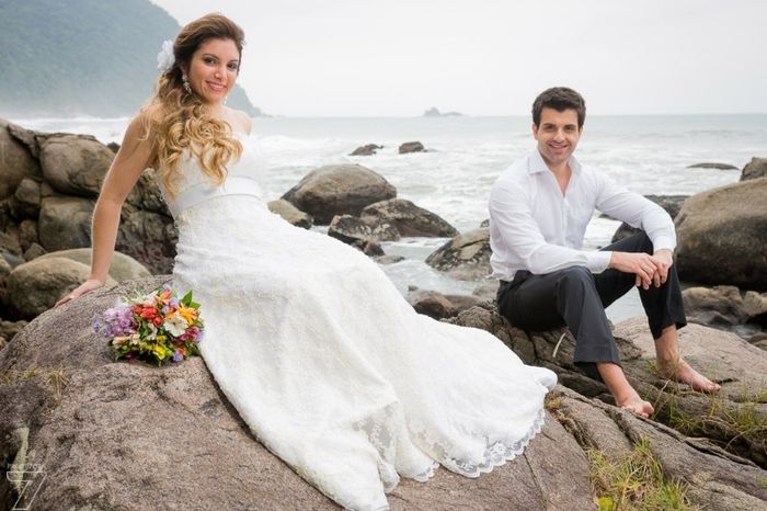 Inspirações trash the dress