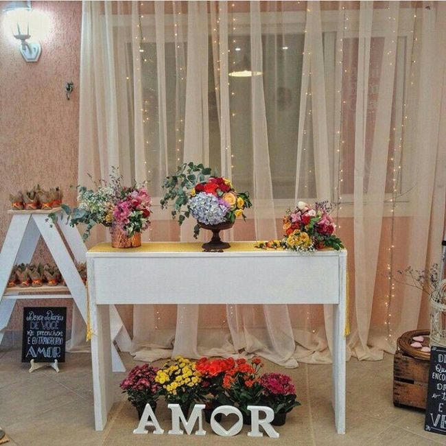 Casamento Rústico - Altar