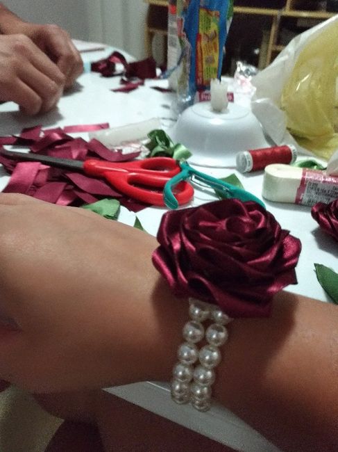 Corsage para as madrinhas - 1