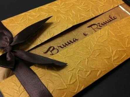 Convite de casamento - 1