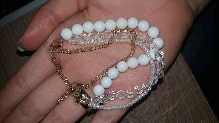  Pulseiras Diy (corsage madrinhas) - 1