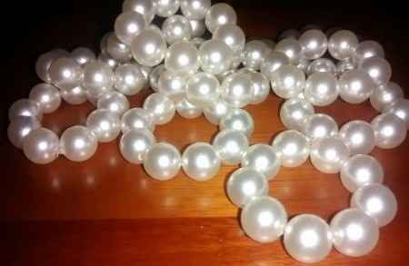 Diy porta guardanapos de pérolas - 1