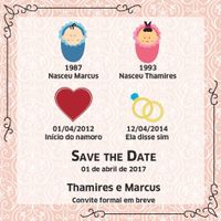 O nosso Save the Date