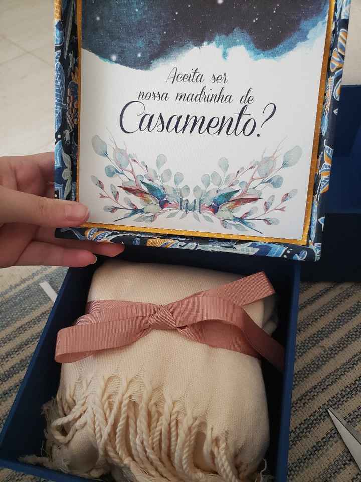 Convite Moderno Padrinhos - Opnião - 2