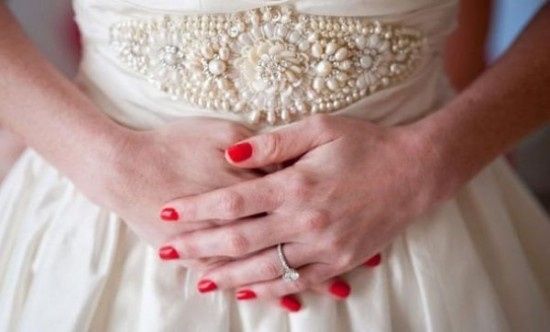 Unhas vermelhas