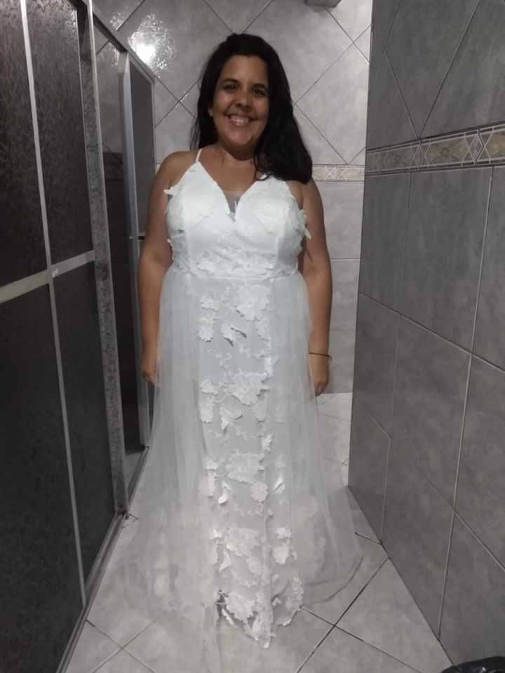 Meu vestido chegoooooooooou - 2