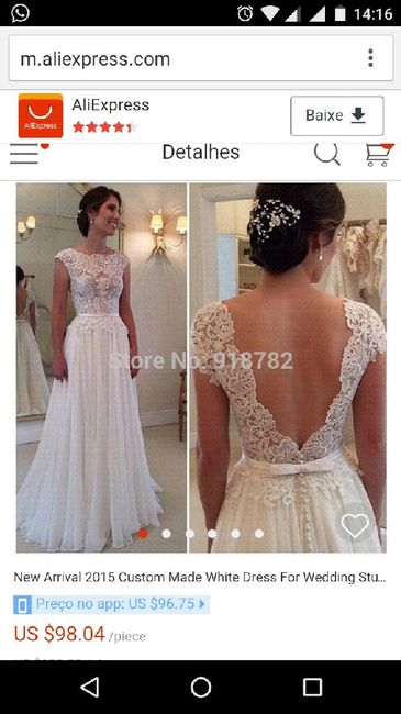 Vestidos do aliexpress - 1