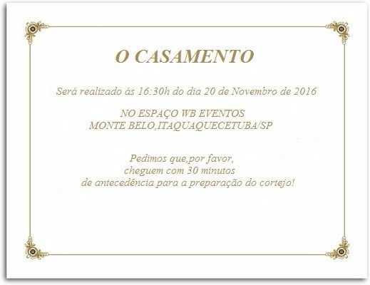 Onde será realizado