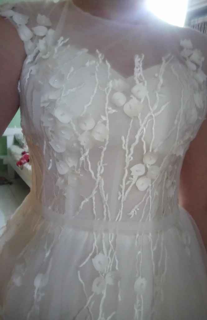 Meu vestido de noiva no aliexpress. - 3
