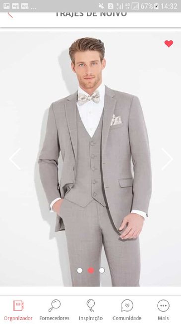 Qual traje o noivo poderia escolher para o dia do seu casamento, um que não chame tanta a atenção, m