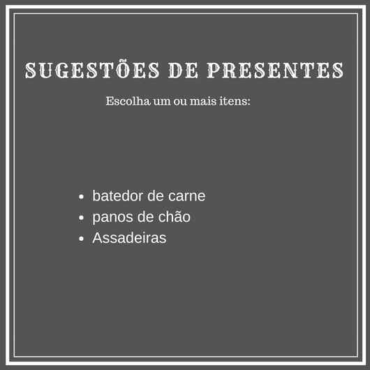Chá de cozinha... - 3