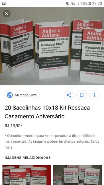 Kit ressaca - 2
