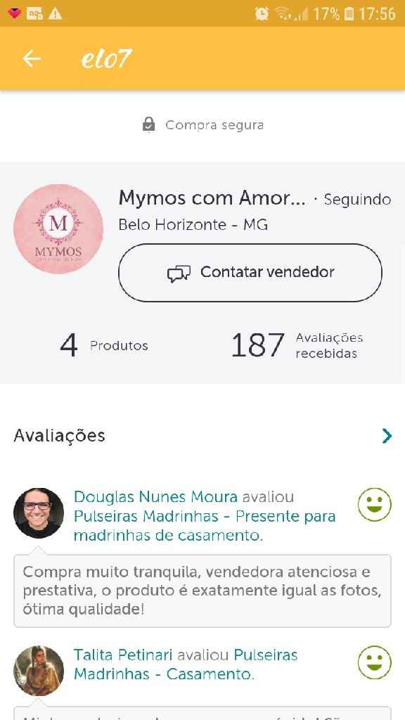 Convite para madrinhas. - 2