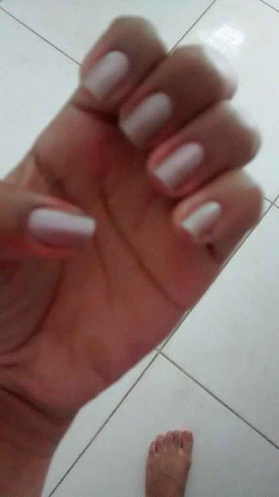 A tragédia com as minhas unhas do casamento - #unhasdegel - 1