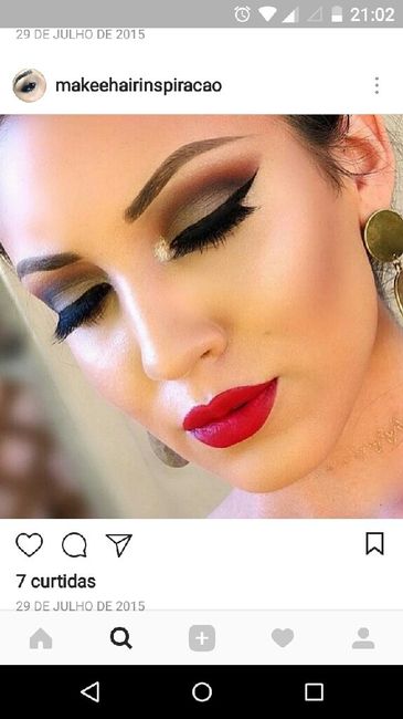 Make do dia c 💄 não me decidi - 7