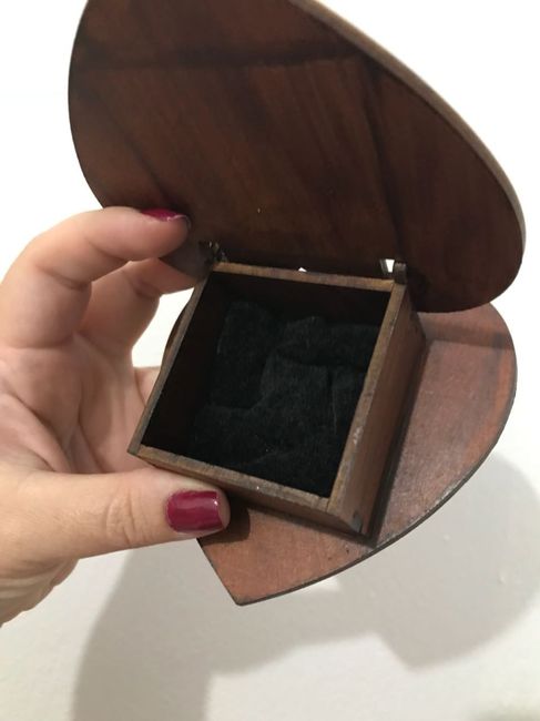 Porta Alianças Diy 8