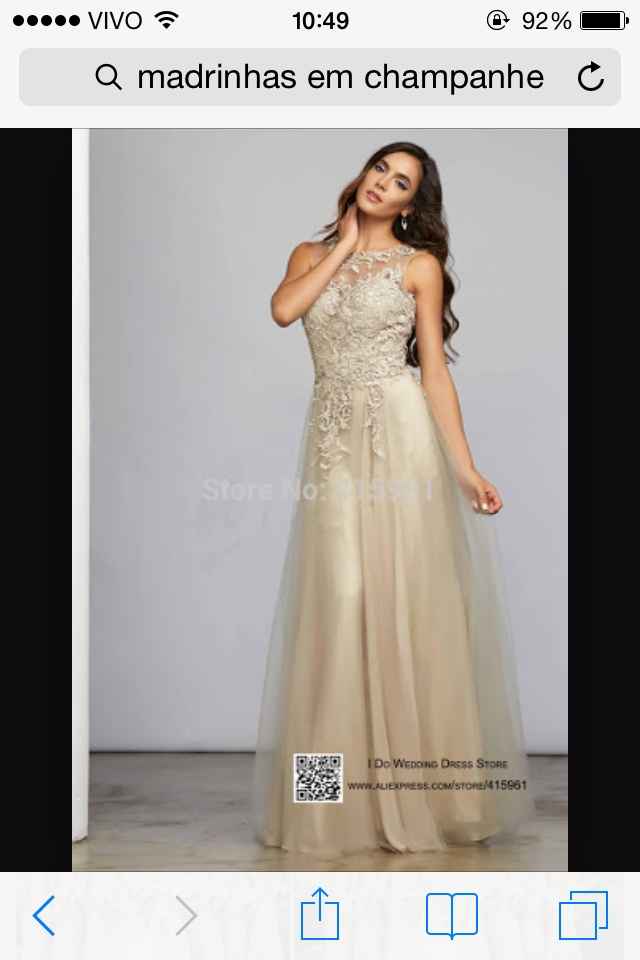 Vestido madrinhas - 1
