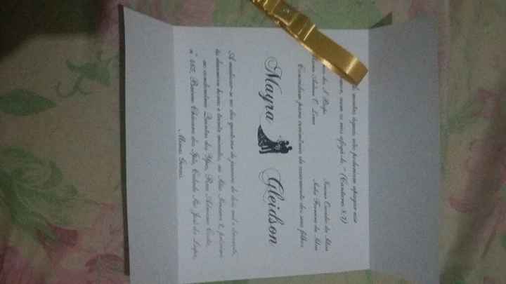 Meu convite pronto - 1
