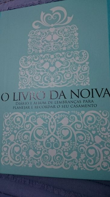 Minha agenda da noiva vem ver!!!! - 1