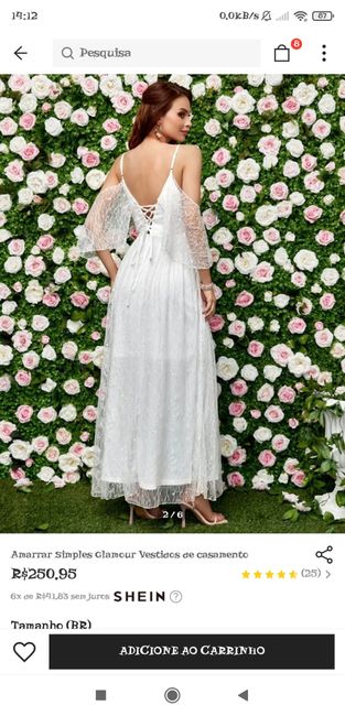 Cívil com vestido da Shein 3