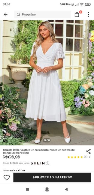 Cívil com vestido da Shein 4