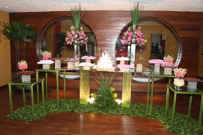 mesa do bolo