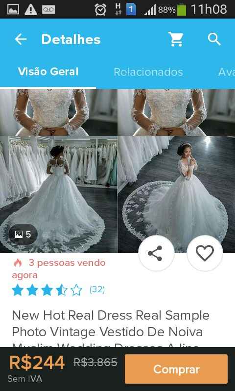 Meu vestido da china - 1