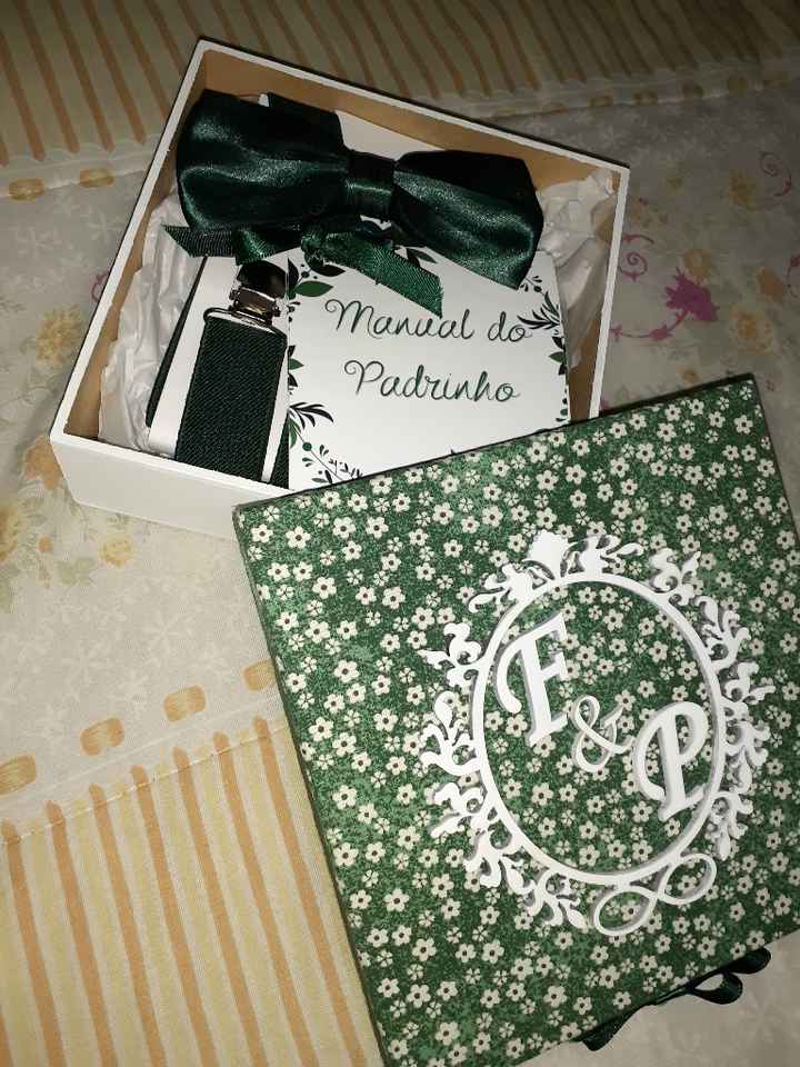 Caixas convites para padrinhos! - 4