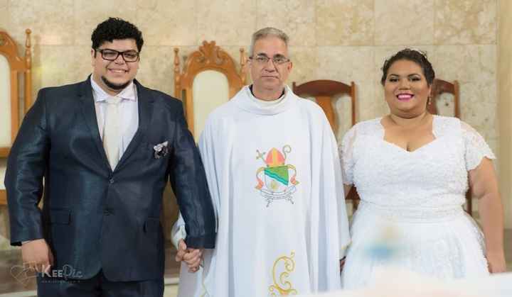 Na igreja