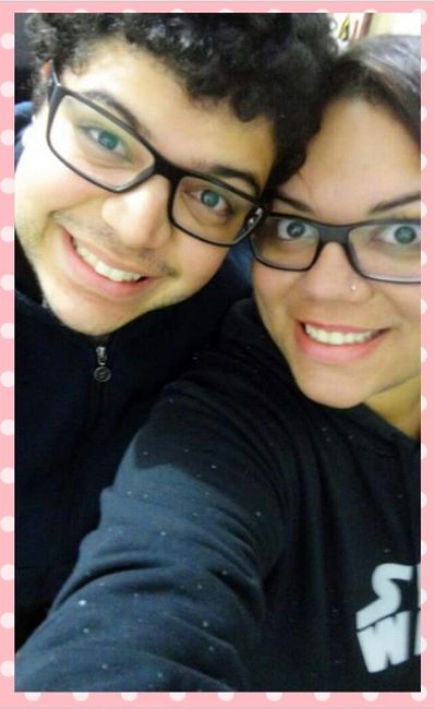 Meu amor!!! Selfie com seu amor