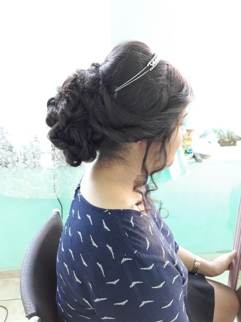 Minha prévia do cabelo e make 😍😍 - 5