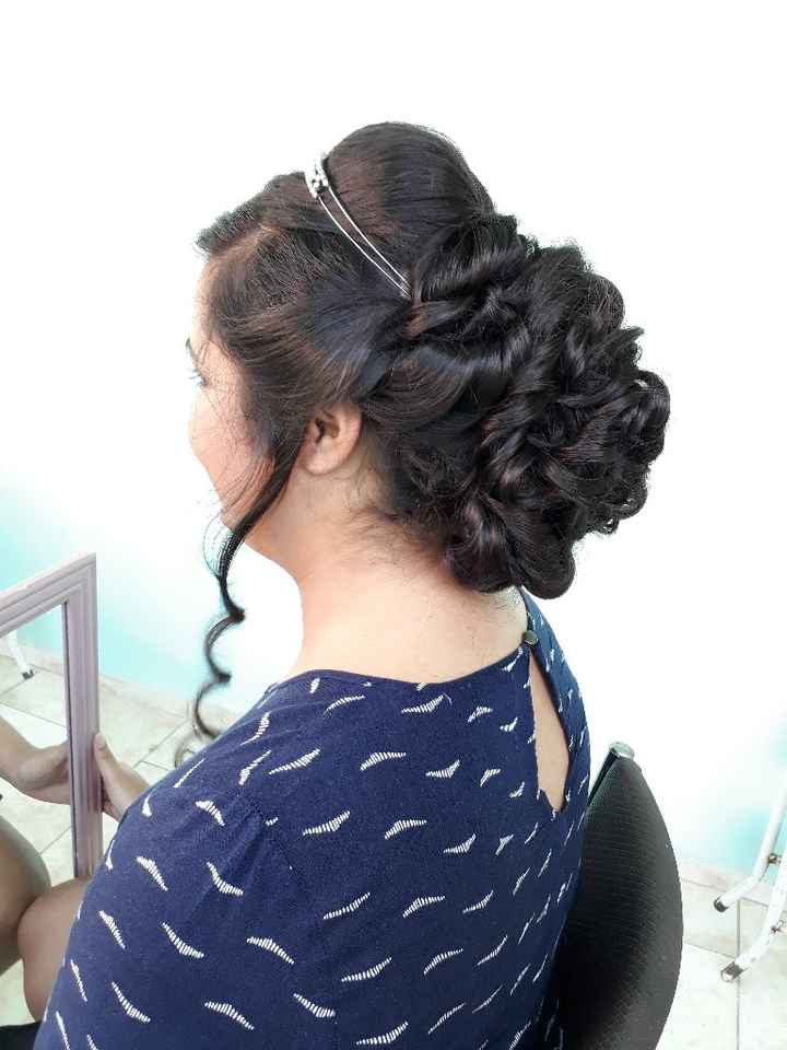 Minha prévia do cabelo e make 😍😍 - 9