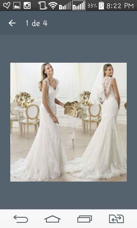 Meu vestido de casamento. - 1