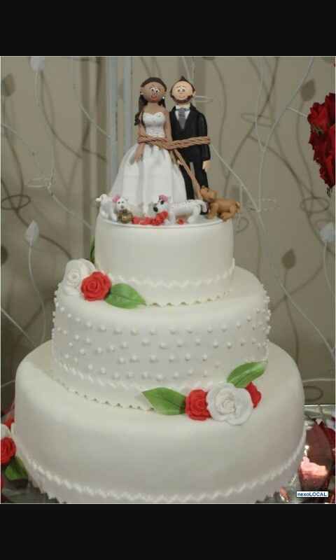 Bolos de casamento. - 1