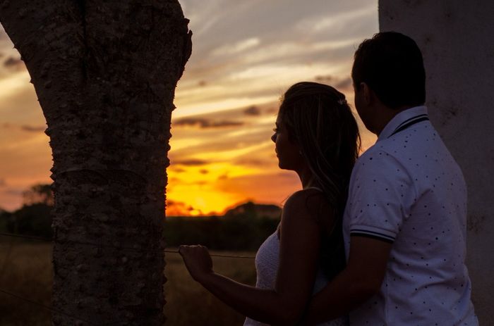 Ah... esse por do sol