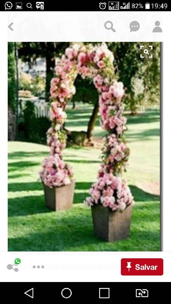 Como ter um arco lindo na sua cerimonia gastando pouco ♡ - 1